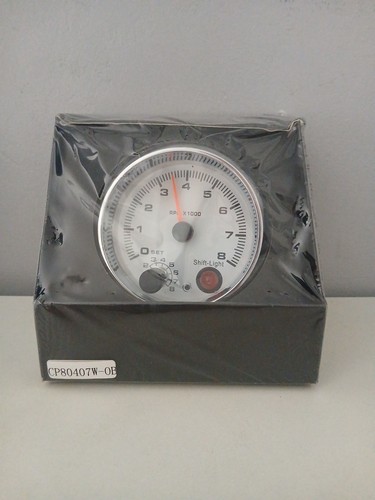 Racing tachometer gauge - 3.75'',