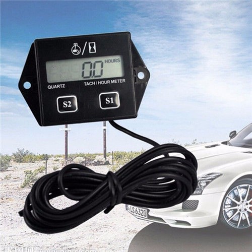 Lcd display tachometer gauge - lcd,
