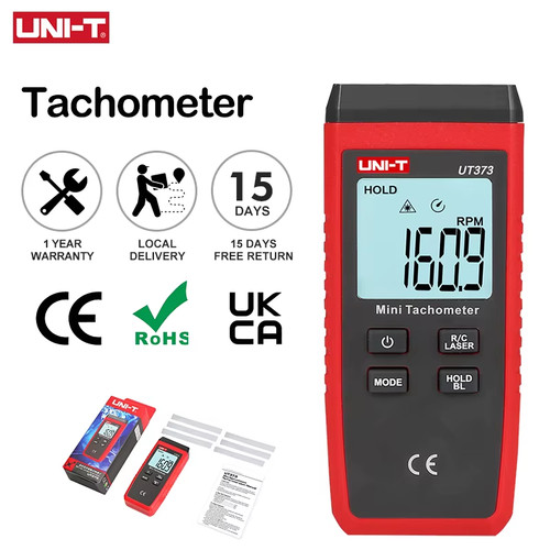Mini digital laser tachometer - digital,