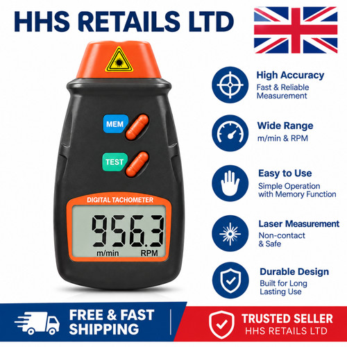 Digital tachometer non contact - tachometer,
