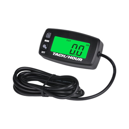 Digital tachometer hour meter - tachometer,