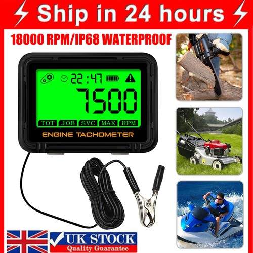 Digital lcd engine hour meter - lcd,