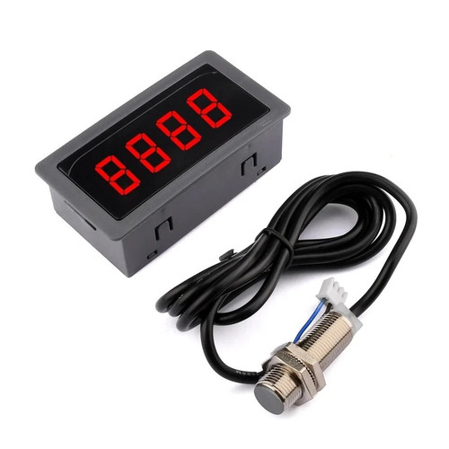 Digital led hall tachometer - led,