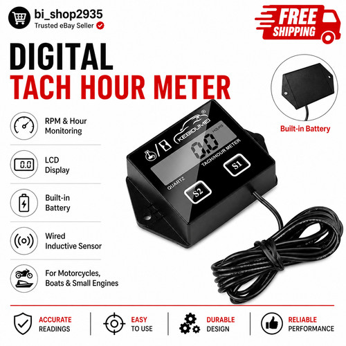 Digital engine rpm - rpm, tachometer